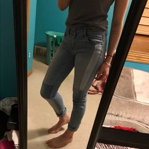 AEO Vintage-Patched Jeans